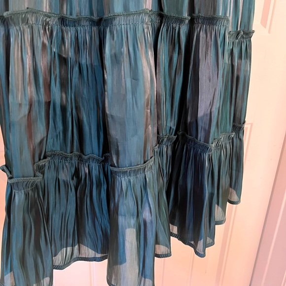 Lulu's Teal Maxi Dress - Picture 10 of 12
